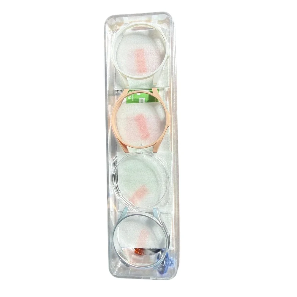Smart‎ Watch 4 Pack Protective Bumper White Rose Gold Clear Silver Fits Garmin
